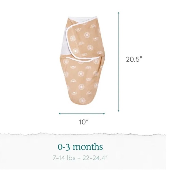 Aden + Anais Gender Neutral Swaddle Bundle (2) Soft easy baby sleep blanket 0-3 - Picture 5 of 15